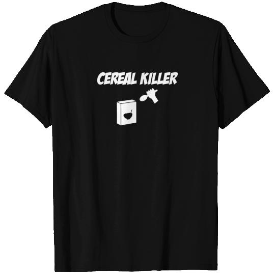 Cereal Killer Spoon At Cereal Box T Shirts