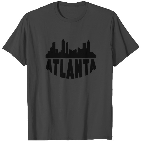 Atlanta GA Cityscape Skyline T Shirts