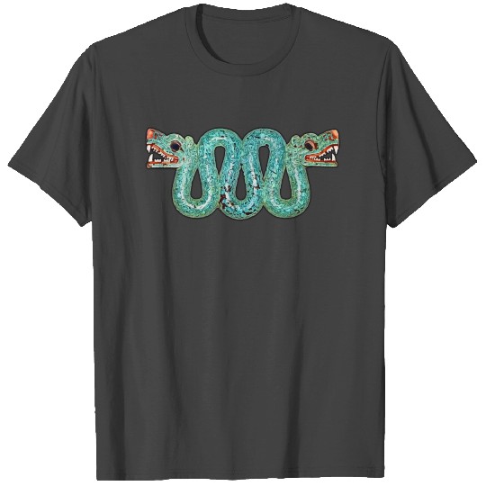 Aztec double-headed serpent T Shirts