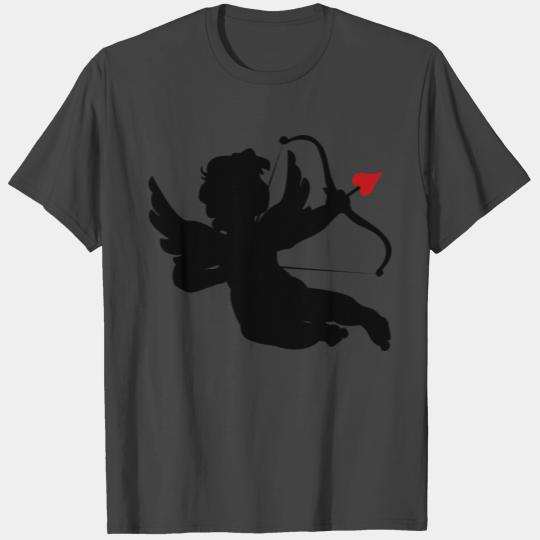 love-amour-heart-valentines day-cool-cupid-angel T Shirts
