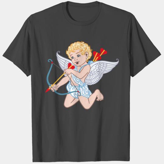 angel-cupid-onion-smile T Shirts