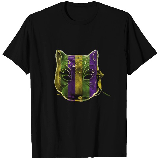 Catwoman Mardi Gras Mask T Shirts