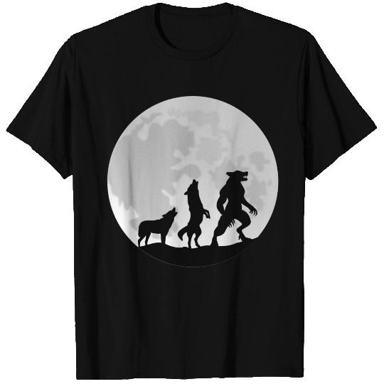 Werewolf Transformation T Shirts