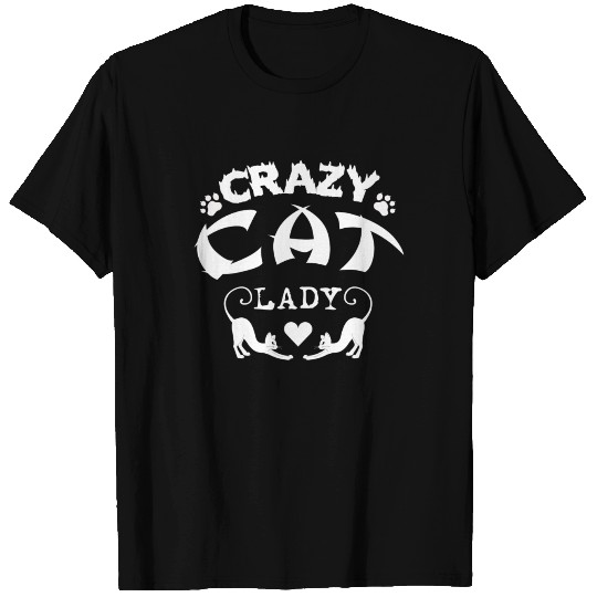 Crazy Cat Lady Halloween T Shirts T Shirts