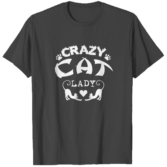 Crazy Cat Lady Halloween T Shirts T Shirts
