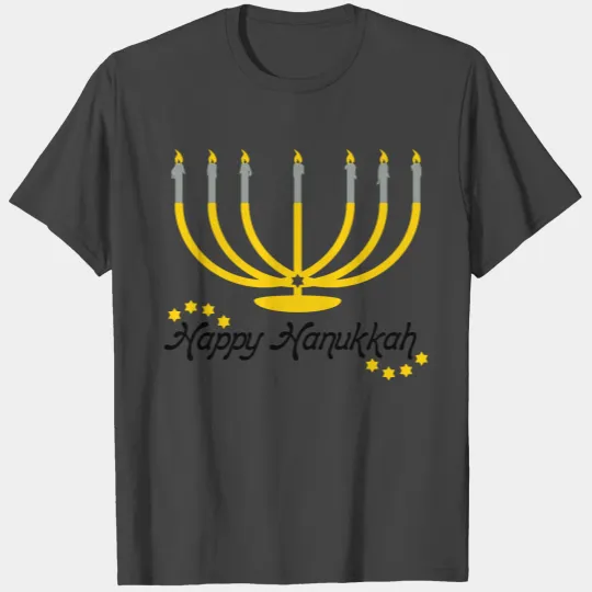 Menorah Happy Hanukkah T Shirts