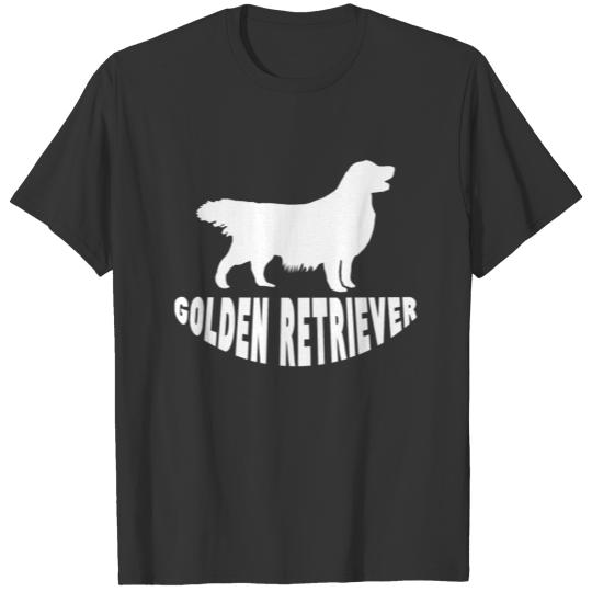 Golden Retriever Silhouette T-shirt