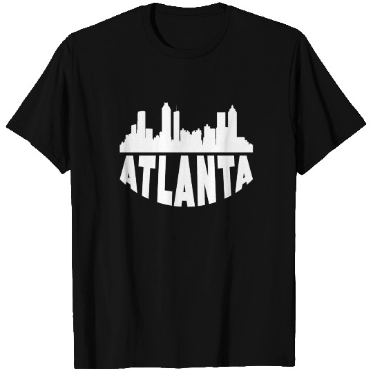 Atlanta GA Cityscape Skyline T Shirts