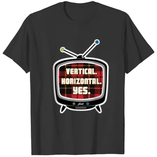 Plaid TV T Shirts