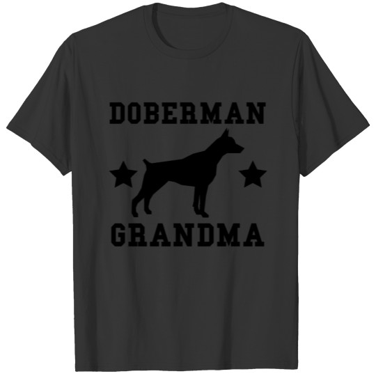 Doberman Grandma T Shirts