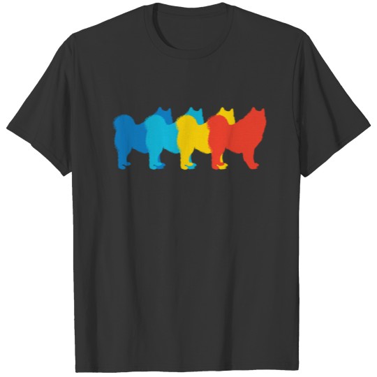 Samoyed Pop Art T Shirts
