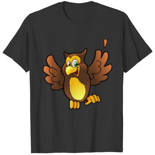 cartoon owl T-shirt