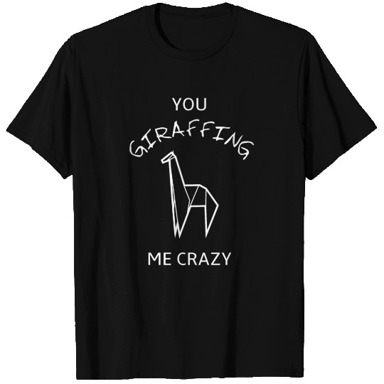 Funny and sweet giraffe Pun T Shirts design