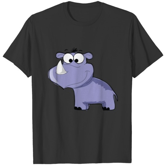Cartoon Rhino T-shirt