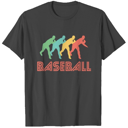 Baseball Pitcher Pop Art T Shirts