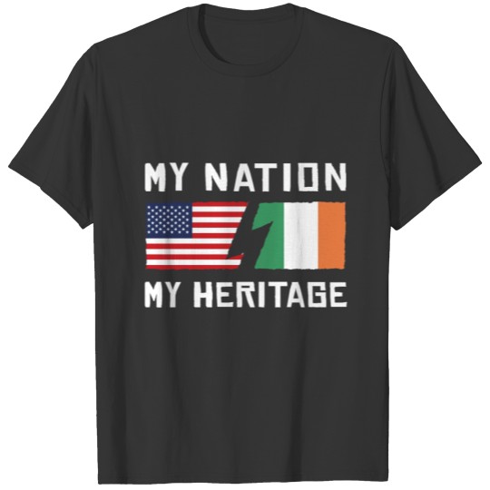 My Nation US - My Heritage Irish T-shirt