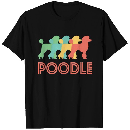 Poodle Pop Art T Shirts