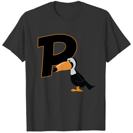 P Is For Puffin T-shirt