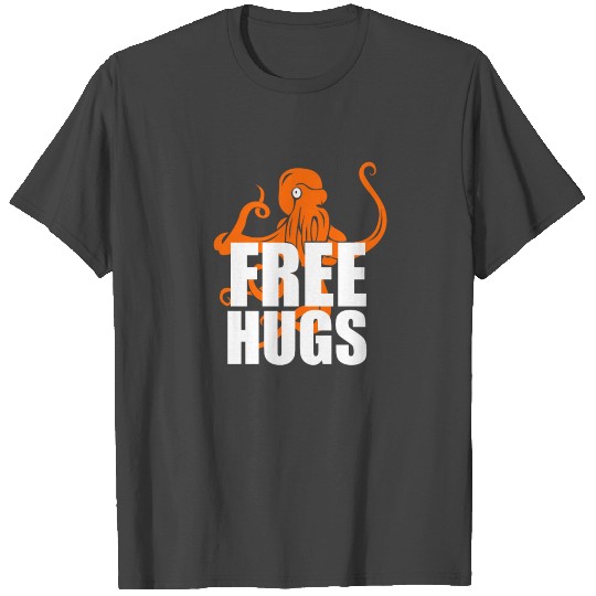 FREE HUGS Funny Humor PEACE AND LOVE Big Bold Hipp T Shirts