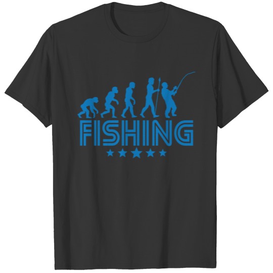Retro Fishing Evolution T-shirt