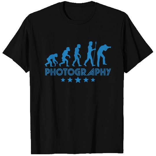 Retro Photography Evolution T Shirts