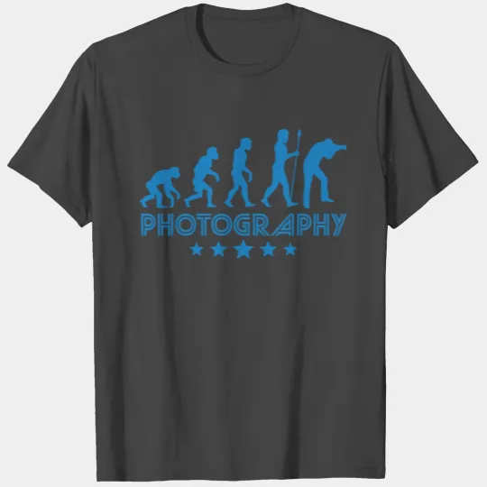 Retro Photography Evolution T Shirts