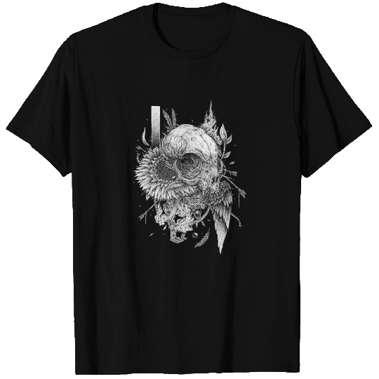 Cat Skull T Shirts