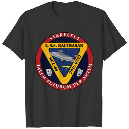 U.S.S. Balthasar Patch T-shirt