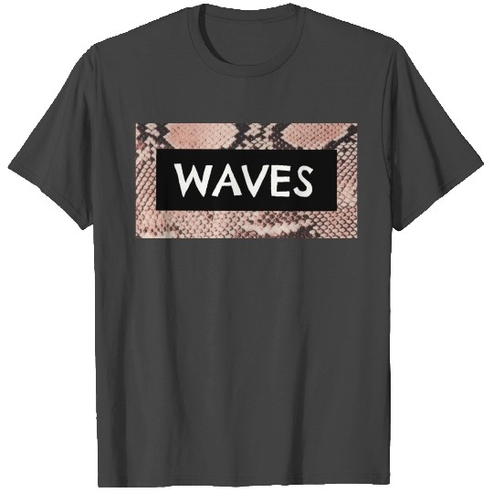 SNAKE SKIN WAVES LOGO T Shirts