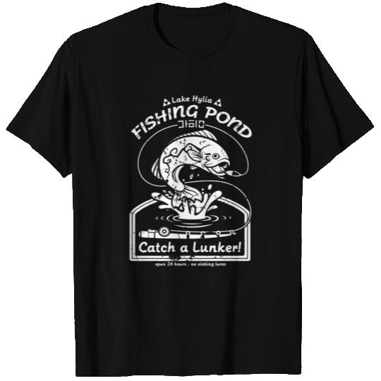 Fishing Pond Catch A Lunker T Shirts