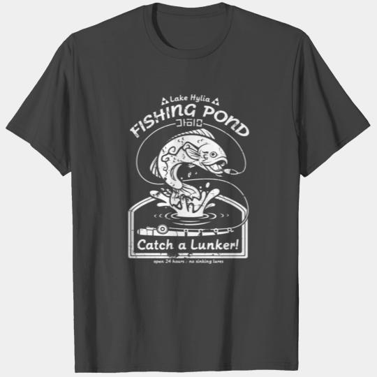Fishing Pond Catch A Lunker T Shirts