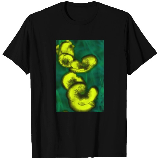 Green Poppies T Shirts
