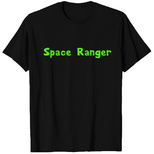 Space Ranger Alien Green T Shirts Design