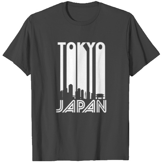 Retro Tokyo Skyline T Shirts