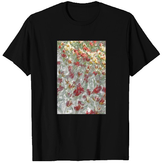 Impressionistic Tulips T Shirts