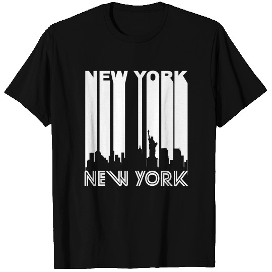 Retro New York Skyline T Shirts