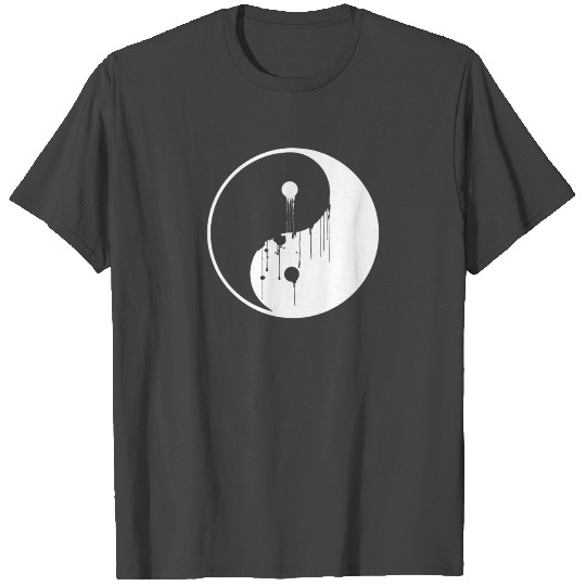 Dripping Ying Yang T Shirts