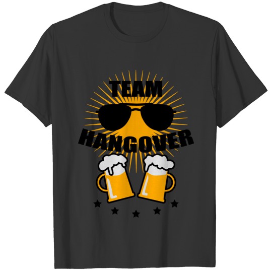 39 Team Hangover Sunglasses Beer Alcohol Party T-shirt