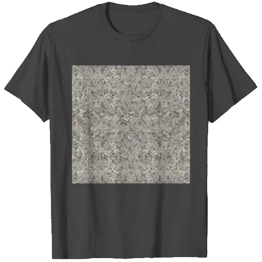 Silver Tropical Print T Shirts