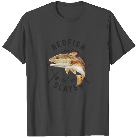 Redfish Fishing T Shirts