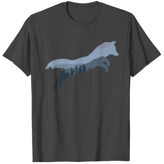 blue mountain fox T Shirts