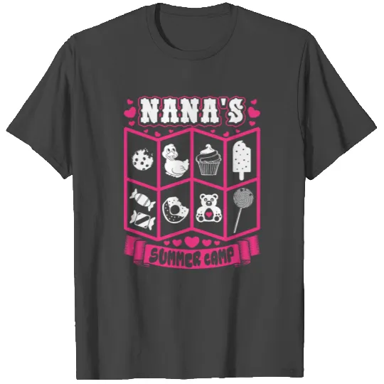 Nanas Summer Camp T Shirts