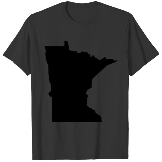 Minnesota map T-shirt