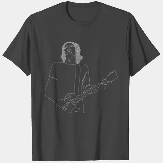 Jeff Buckley Onelinedrawing MWB/Discography (W) T Shirts