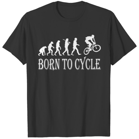 Born To Cycle Evolution T-shirt