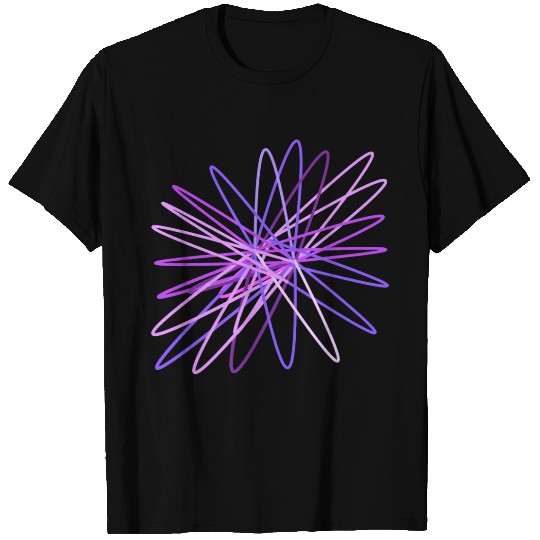 Purple Lines T Shirts