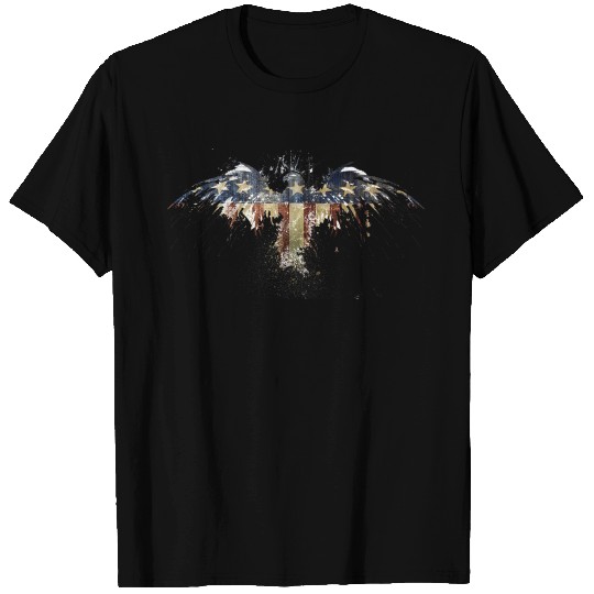 AMERICAN EAGLE FLAG T Shirts