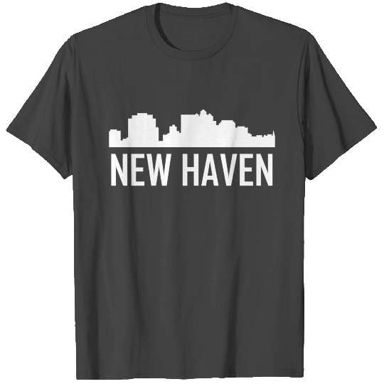 New Haven Connecticut City Skyline T Shirts