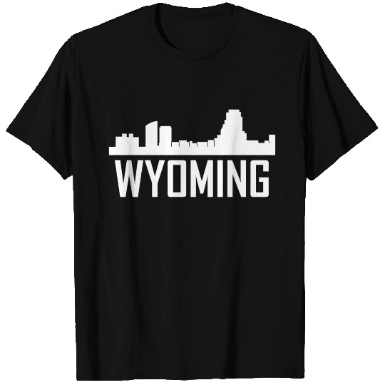 Wyoming Michigan City Skyline T Shirts