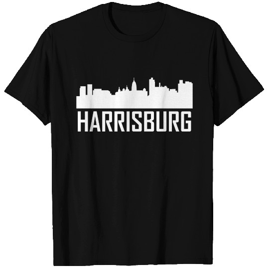 Harrisburg Pennsylvania City Skyline T Shirts